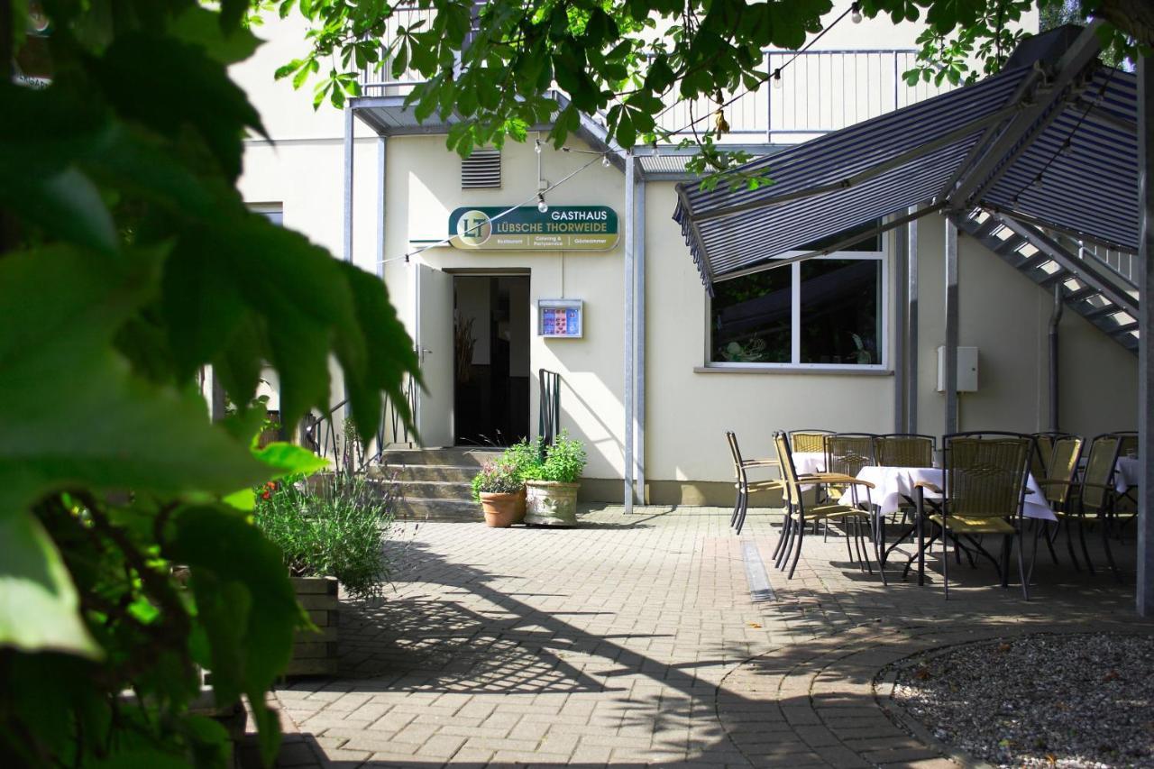 Gasthaus Lübsche Thorweide Wißmar Exterior foto